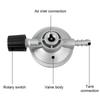 Low Pressure Gas Regulator Flow Low Pressure Propane Regulator Propane Disposal Bottle Connection Regulator Kit for BBQ Grill