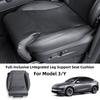 Μαξιλάρι Καθίσματος Αυτοκινήτου Για Tesla Model 3/Y Διχτυωτό Πλήρως Καλυπτόμενο Κάλυμμα Προστατευτικό Εμπρός Καθίσματος Επέκταση Μαξιλαριού Υποστήριξης Ποδιών από Αφρό Μνήμης