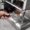 Coffee Portafilter with Single Spout Compatible 58mm Portafilter Filter Holder Sturdy Handle Easy to Clean for Home Baristas