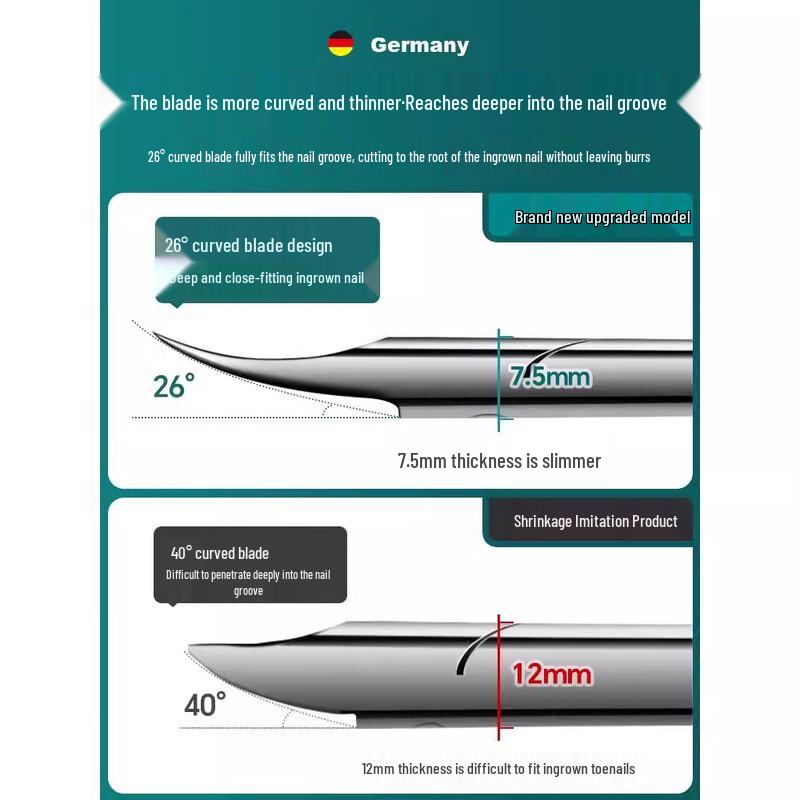 JINJIJIA Deutsche Professionelle Nagelpflege Werkzeuge
