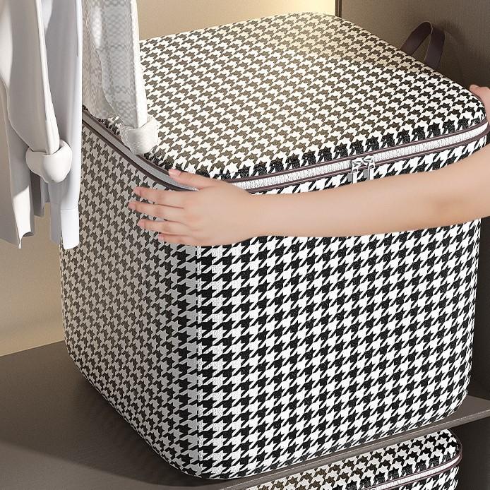 Household Large-capacity Storage Basket,-proof, -proof, Suitable For Organizing And Storing Quilts, Clothes, And Pants.