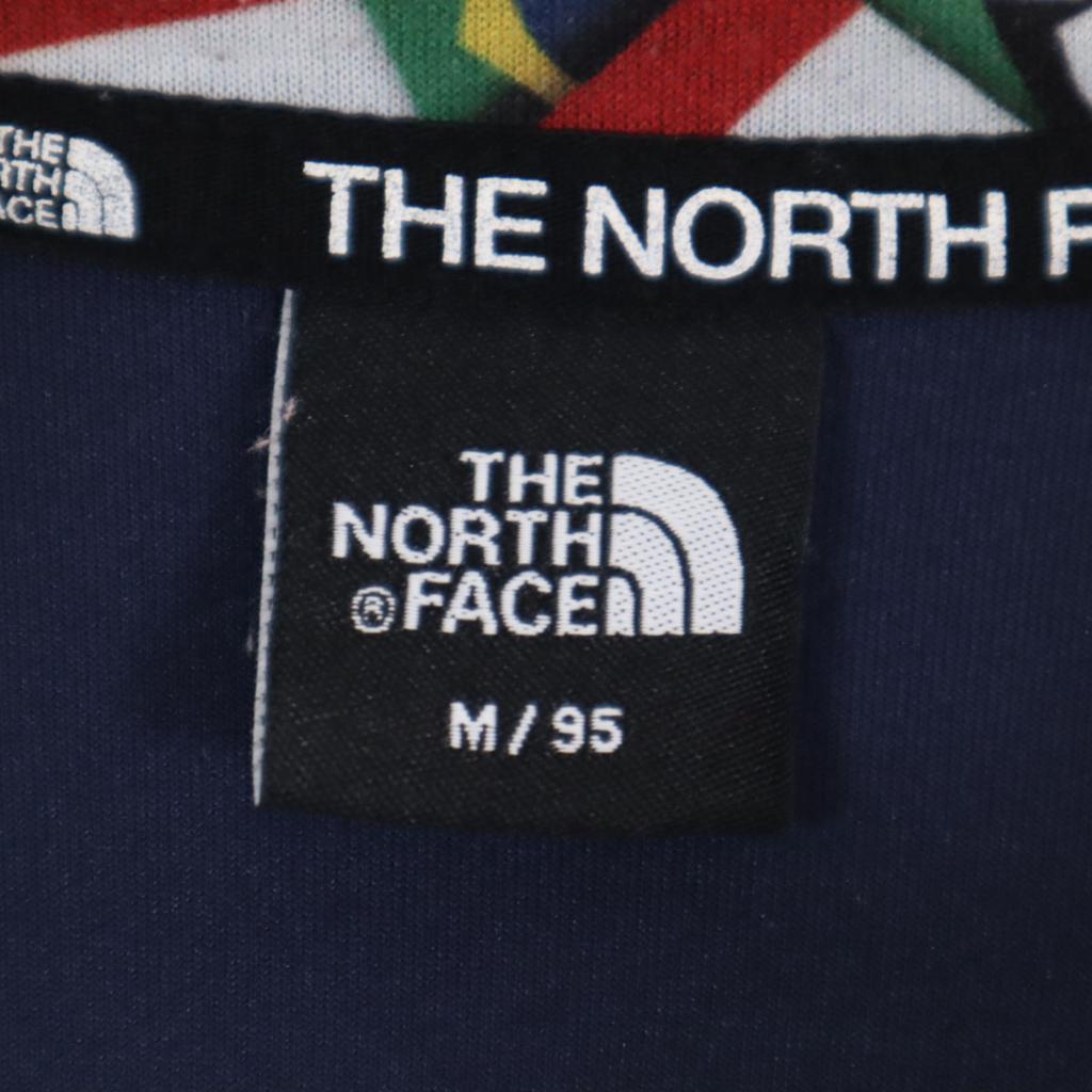 THE NORTH FACE Long sleeve Zip hoodie M Navy Outdoor NJ5JI54A Men's Used
