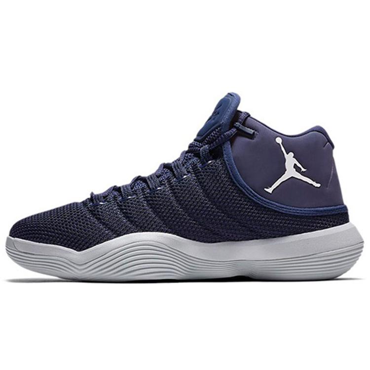 

Новые JORDAN Super.Fly 2017 Pfx Midnight Navy White Pure Platinum AH8380-401