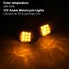 2PCS Motorcycle 12V LED Turn Signal Light Shift Lighting Blinker Flasher Indicator Universal Left Right for Honda Grom MSX125 MSX