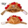 Small Pet Daily Wear Cute Hedgehog Cat Hat, Plush Cozy Adjustable Fit, Fashion Accessories Funny Hat for Cats, Puppies, Dogs Dog Winter Warm