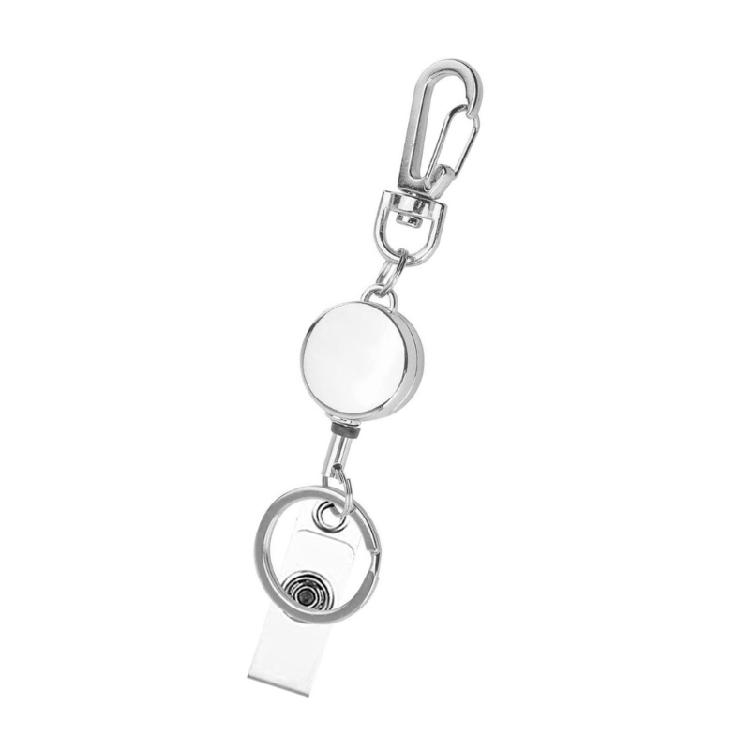 Retractable Badge Holder Retractable Keychain with Belt Clip Extendable Keychain Badges Holder with Belt Clip