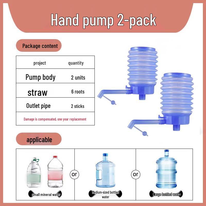 Automatic Hand-Press Water Dispenser for Bottled Mineral Water