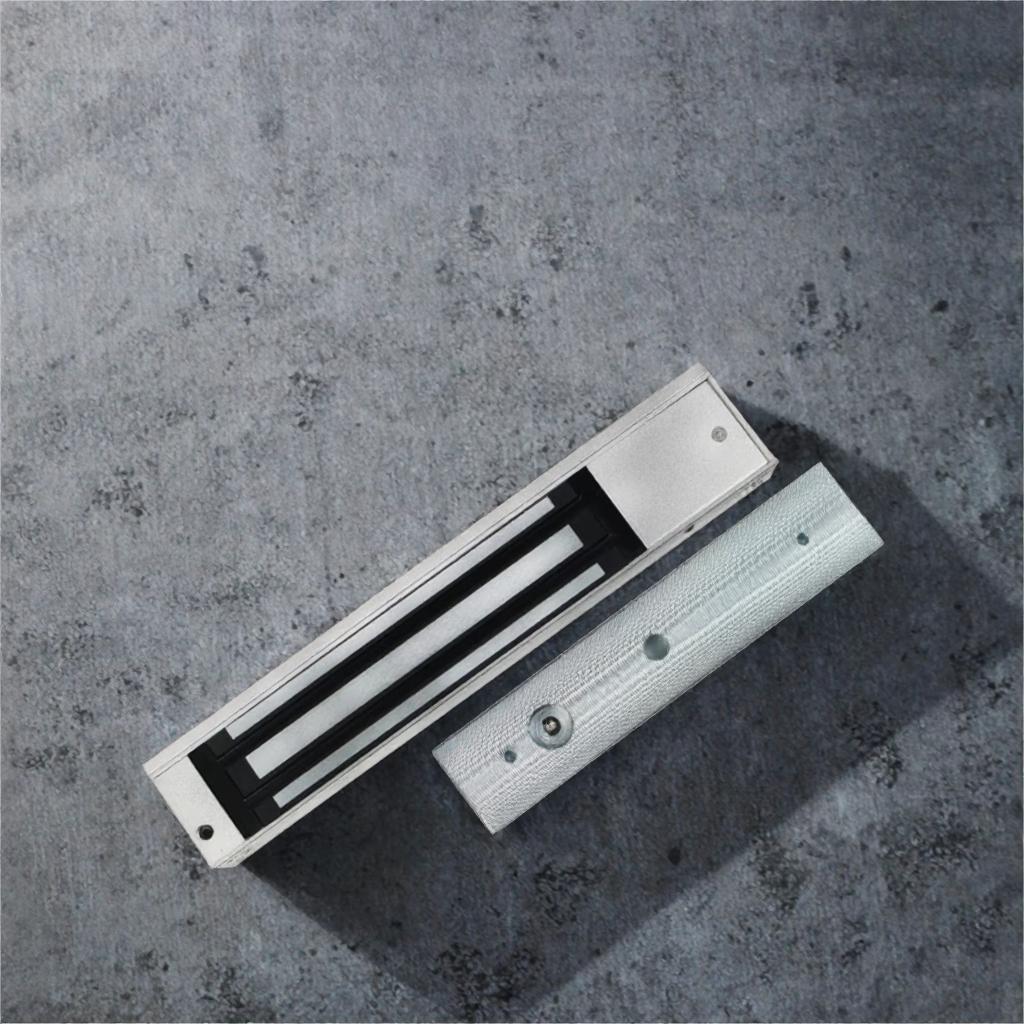 Cerradura Electromagnética de Aleación de Zinc 280kg 12v 600lbs con Retardo de Tiempo Control de Acceso Inteligente Cerradura Magnética