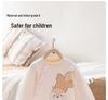 Baby Autumn & Winter High-Waist Two-Piece Set: Warm, No-Undressing Outfit for Boys & Girls