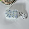 Simple Blue Sequin Apple AirPods1/1 Bluetooth Headset Pro Protective Case 1 Suitable for Anti-drop Transparent Soft Case