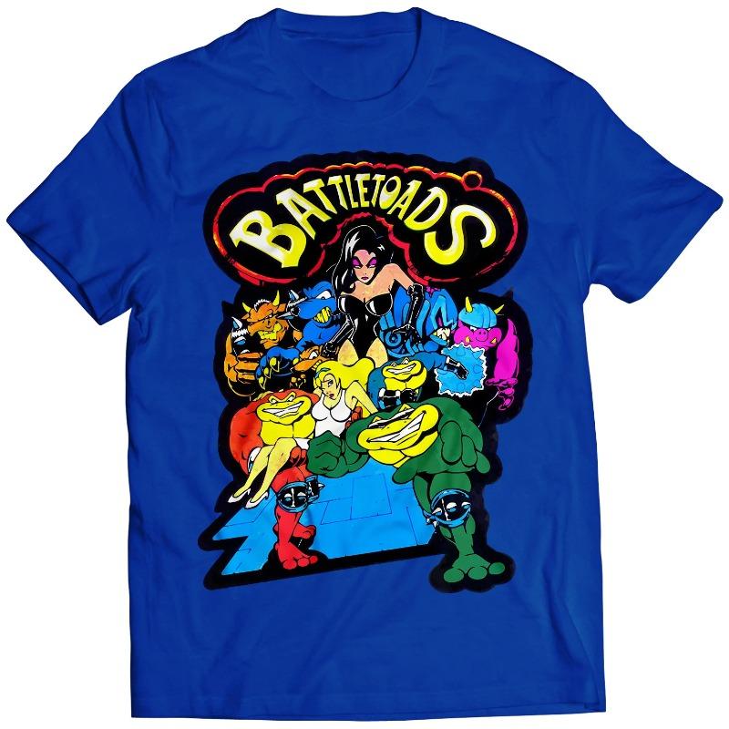 Baddletoads Arcade Cover Premium Unisex Tshirt  Harajuku Graphic T Shirts