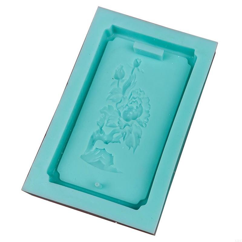 DIY Pendant Making Silicone Mold Unique Epoxy Resin Casting Mold Handmade Jewelry Pendant Mold Crystal Flower Charm Mold X3UC