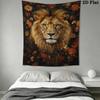 Classical beasts Wall Tapestry Aesthetic Wall Hanging Printed Fabric Blanket Decorative Tapestries for Bedroom Living Room Home Decor