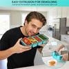 2 Pack Silicone Soup Freezer Containers With Lids,Soup Freezer Mold, Ice Trays For Freezer,For Storing 250Ml/125Ml Broth