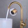 Baerlan LY209 Antique Brass Floor-Mounted Bathtub Faucet