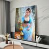 Sexy Dancing Woman Figure Portrait Modern Oil Painting On Canvas Wall Art Poster for Living Room Decor