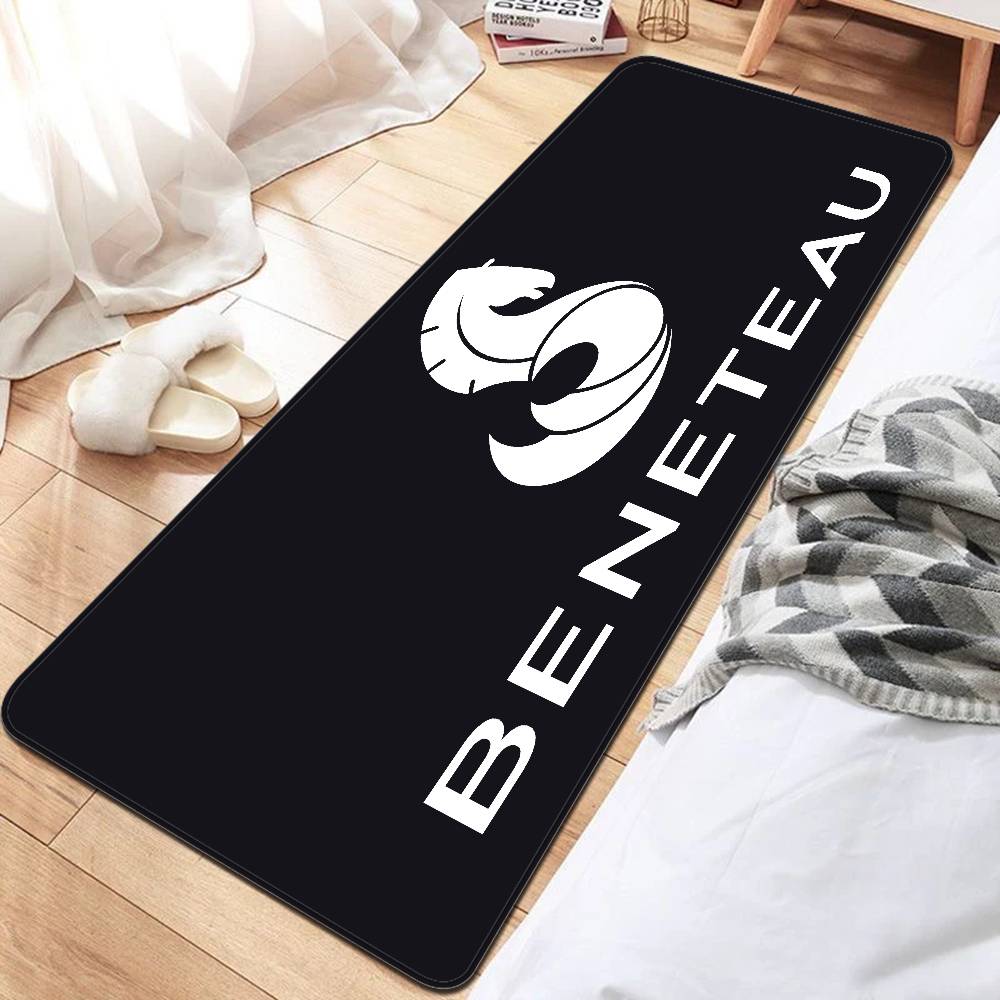 

BENETEAU Bathroom Mat Anti-slip Absorb Water Long Strip Cushion Bedroon Mat Welcome Doormat 50x80cm
