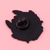 Cartoon enamel pin brooch Unique design Well-made badge Suitable for backpacks and clothes Cute monster birthday gift for girls