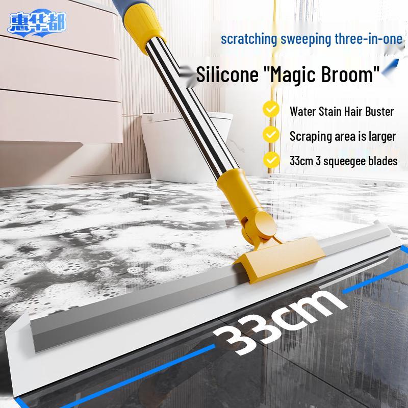 HUIHUADU 35 см силиконовая швабра для пола