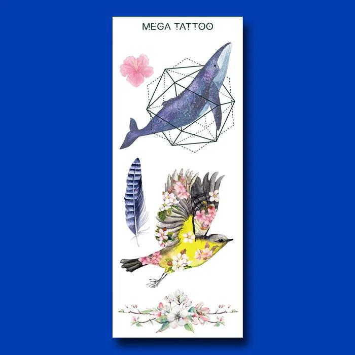 

MEGA TATTOO Tattoo Sticker MTS 13 - Flower Cloud