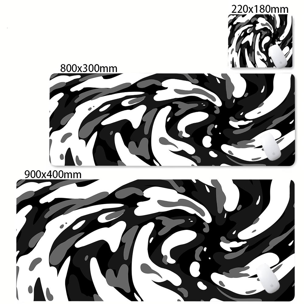 Gaming Mousepad Speed Desk Mat Black And White Gamer Mouse Pad Laptop Gaming Mats For Office Carpet Desk Accessories Game Pads 800x300x2mm