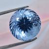 Natural Blue Aquamarine Loose Gemstone 20 Ct Round Cut for Collectors for Jewelry Making and Crafts