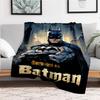 Batman Poster Wall Art DecorBlanket Flannel Throw Blanket for Sofa, Bed, Travel, Camping, Office