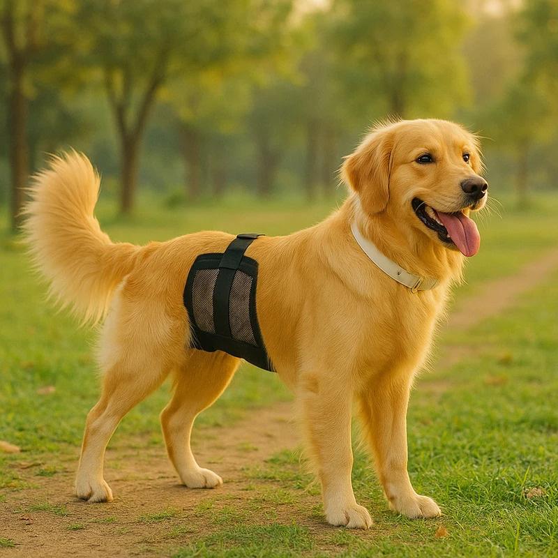 Male Dog Belly Band Diaper Wrap Adjustable Washable Mesh Absorbent Sanitary Wrap Anti Marking Indoor Outdoor Pet Hygiene Training for Male Dogs