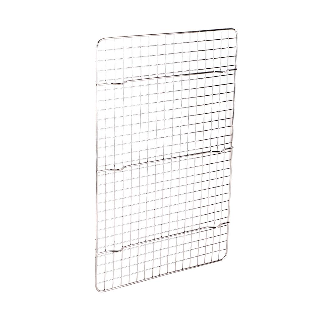 Checkered Cooling Rack 304 Stainless Steel Grid Deformation Resistance Baking Wire Rack for Home Bakery Bread Cake Cooky