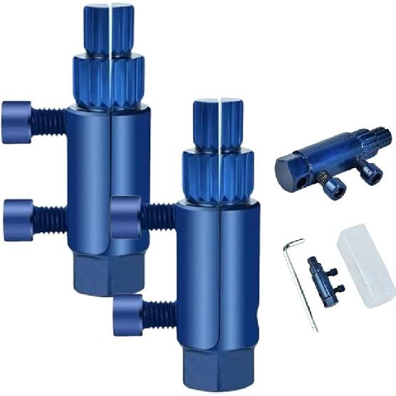 Broken Pipe Thread Extractor,Stripped Screw Extractor,Broken Valve Thread Extractor,Stripped Screw Removal Tool,Easy Out Bolt Extractor Kit for