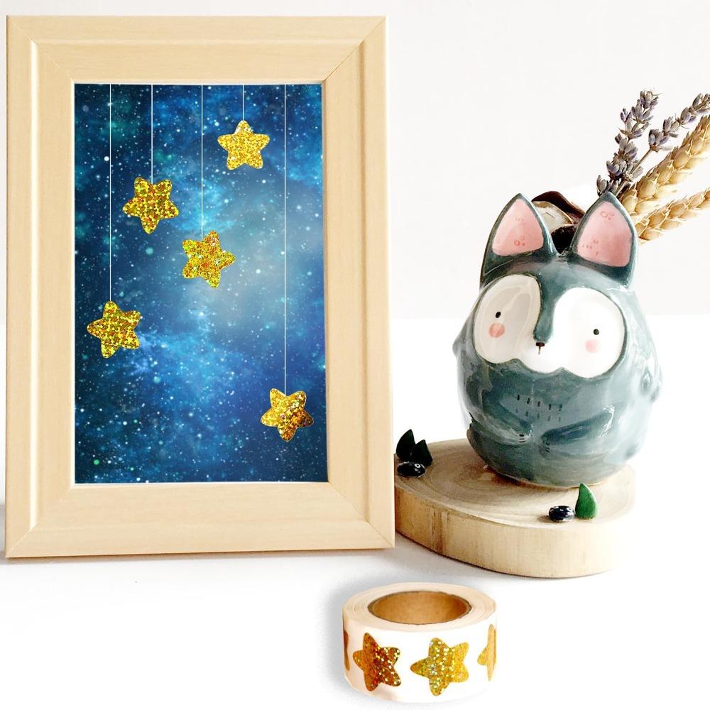 Paper Tag 500Pcs Star Sticker Stickers Decoration Sealing Sticker Label  Party