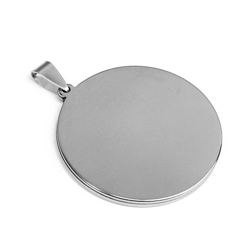 5pcs/lot Fit 20/35/40mm Stainless Steel Pendant Cabochon Cameo Base Tray Bezel Blank For Demo Cabochons Jewelry Making Supplies