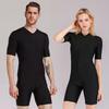 SBART Men's Short Sleeve One-Piece Dive & Swim Suit