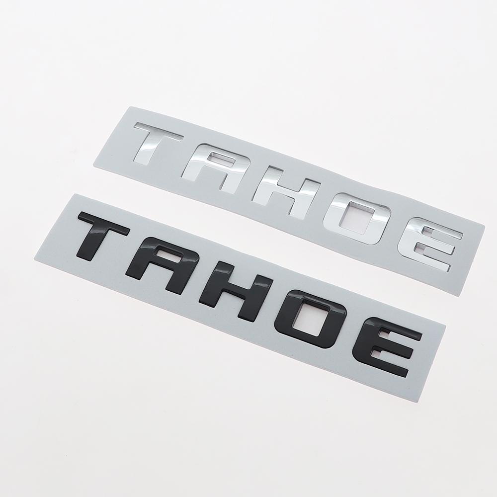 1PC 3D ABS Car Logo Side Sticker Tail Bumper Badge Auto Rear Trunk Emblem Decals Styling Accessories