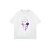 Women's White T-Shirt With Dreamcatcher And Mountain Landscape Print For Casual Wear