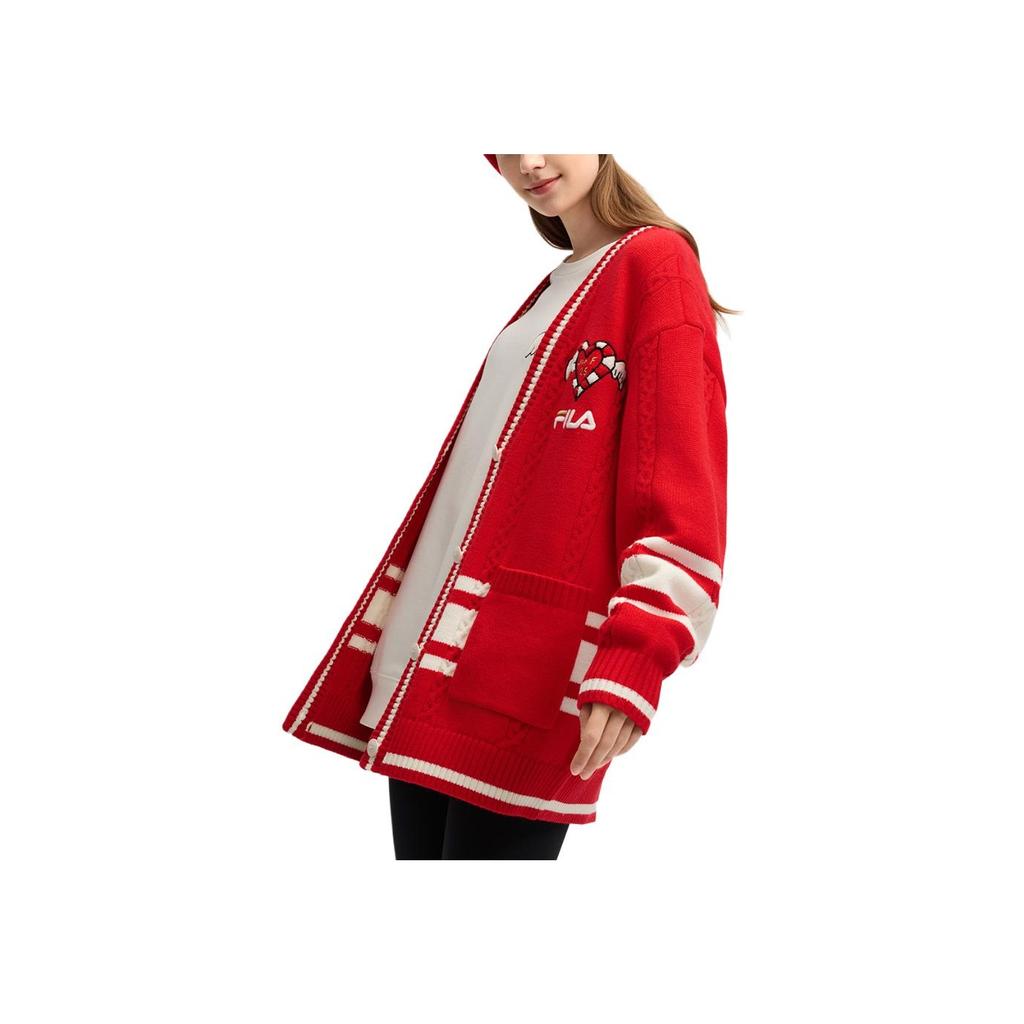 New FILA Knitwear Women's Legend Red F11W519404FRD