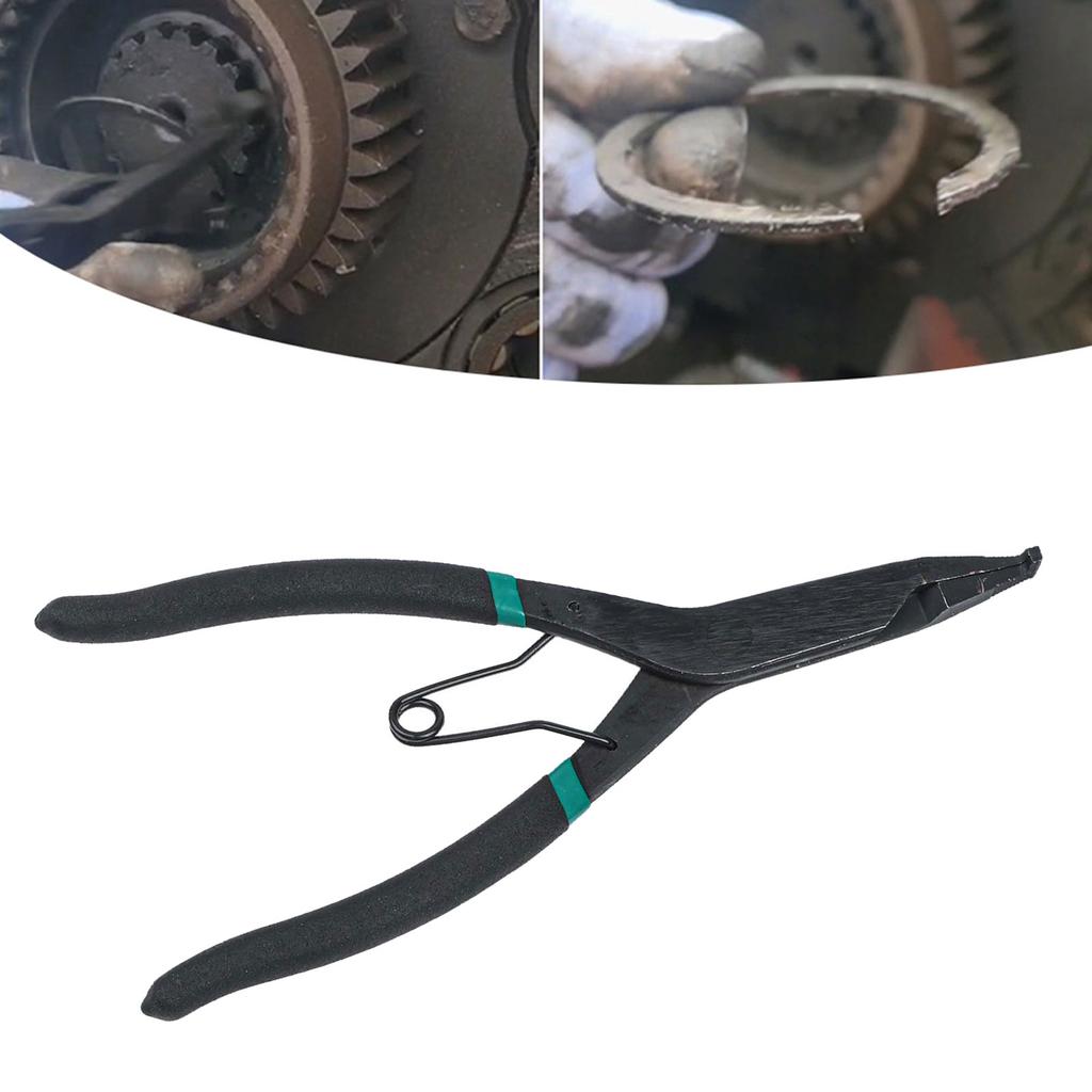 For External Rings Carbon Steel Pliers For DIY Repairs Circlip Pliers For Maintenance Central Spring Mechanism