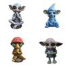 Halloween Garden Ornaments Alien Statues Garden Fairy Garden Decorations Home Accessories Resin Crafts Home Accessories