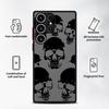Skeleton Skull Funda Back Phone Cover Case for Samsung Galaxy S20 FE S24 Plus S25 Ultra S26 S23 FE Note 20 Ultra 10+ S21 S22