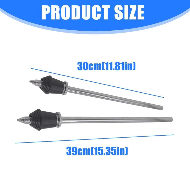 2 Pieces Traditional Design Metal Drum Legs Providing Secure Support For Various Drum Types In Professional Music Settings