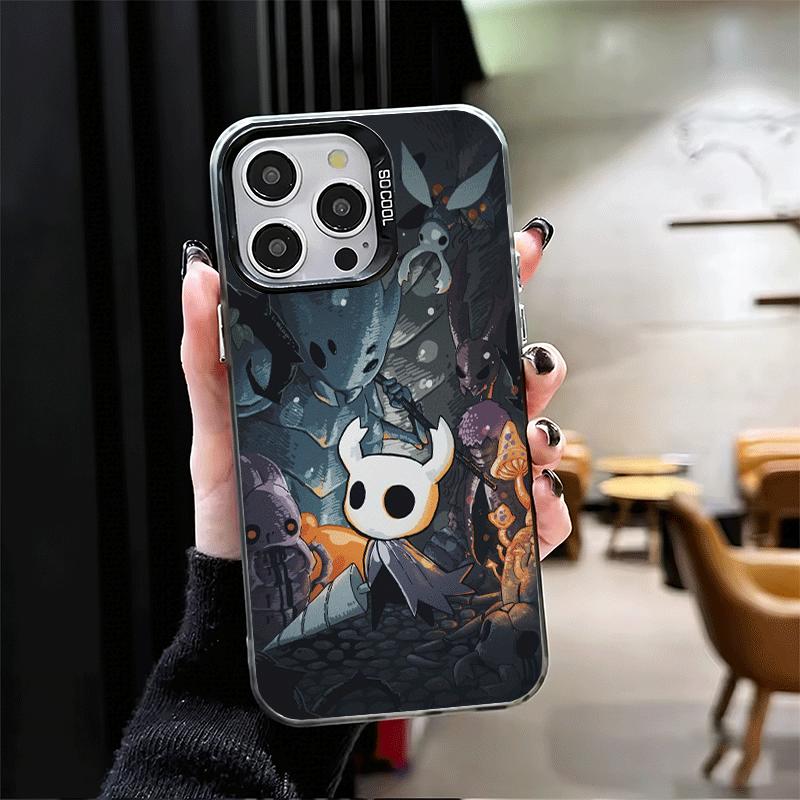 H-Hollow K-Knight Game Soft Phone Case for iPhone 15 16 17 Pro Max 17Air 16E 14 Plus 13 12 Mini Shockproof Cover Back Shell