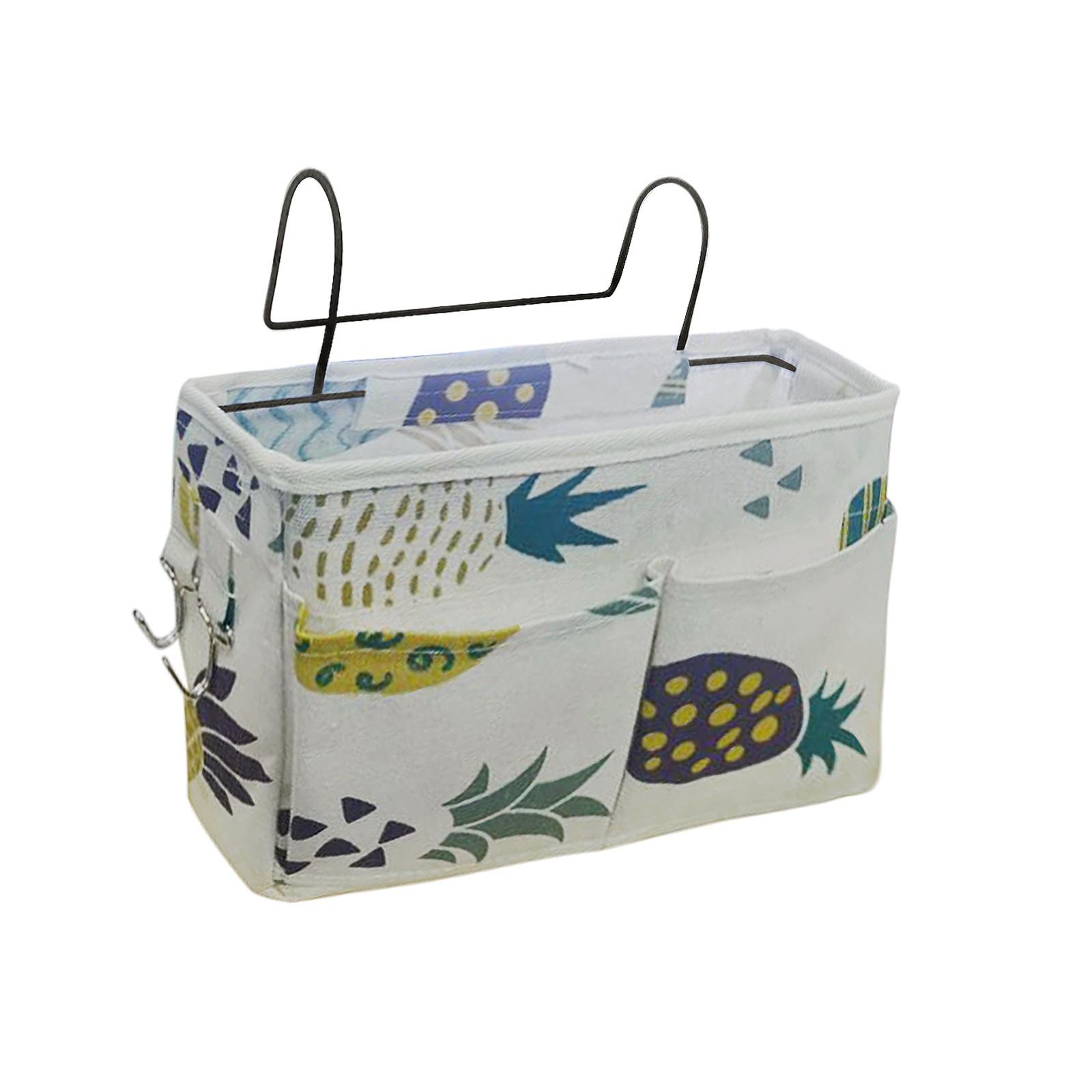 Bedside Pockets Gadget Storage Holder Book Bed Organizer Couch Hanging Bag
