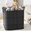 Large Size Storage Bag Non Woven Fabric Waterproof Organize Bag Household Moisture-proof Handbag Cotton Quilt Clothing Organizer