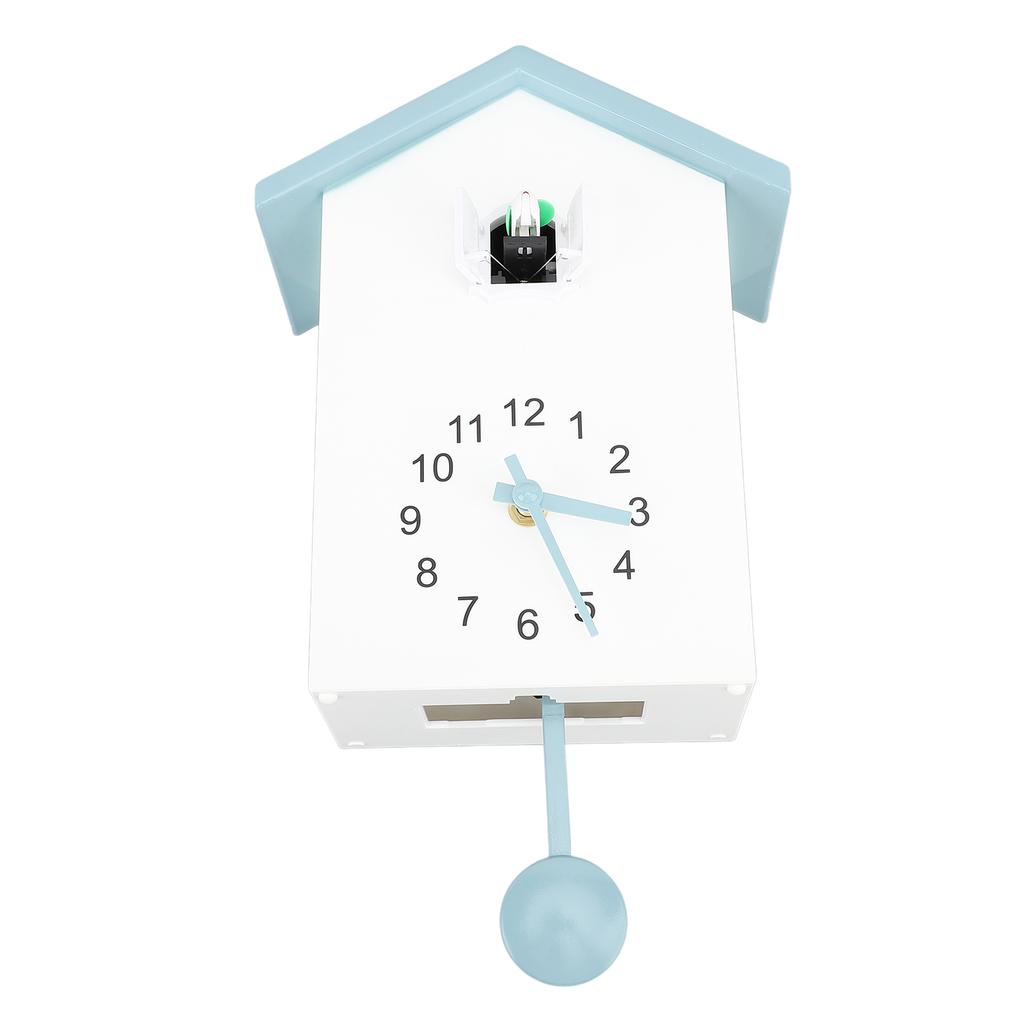 Bird House Wall Clock Bird Voice Call Stylish Decorative Wall Clock for Bedroom Living Room