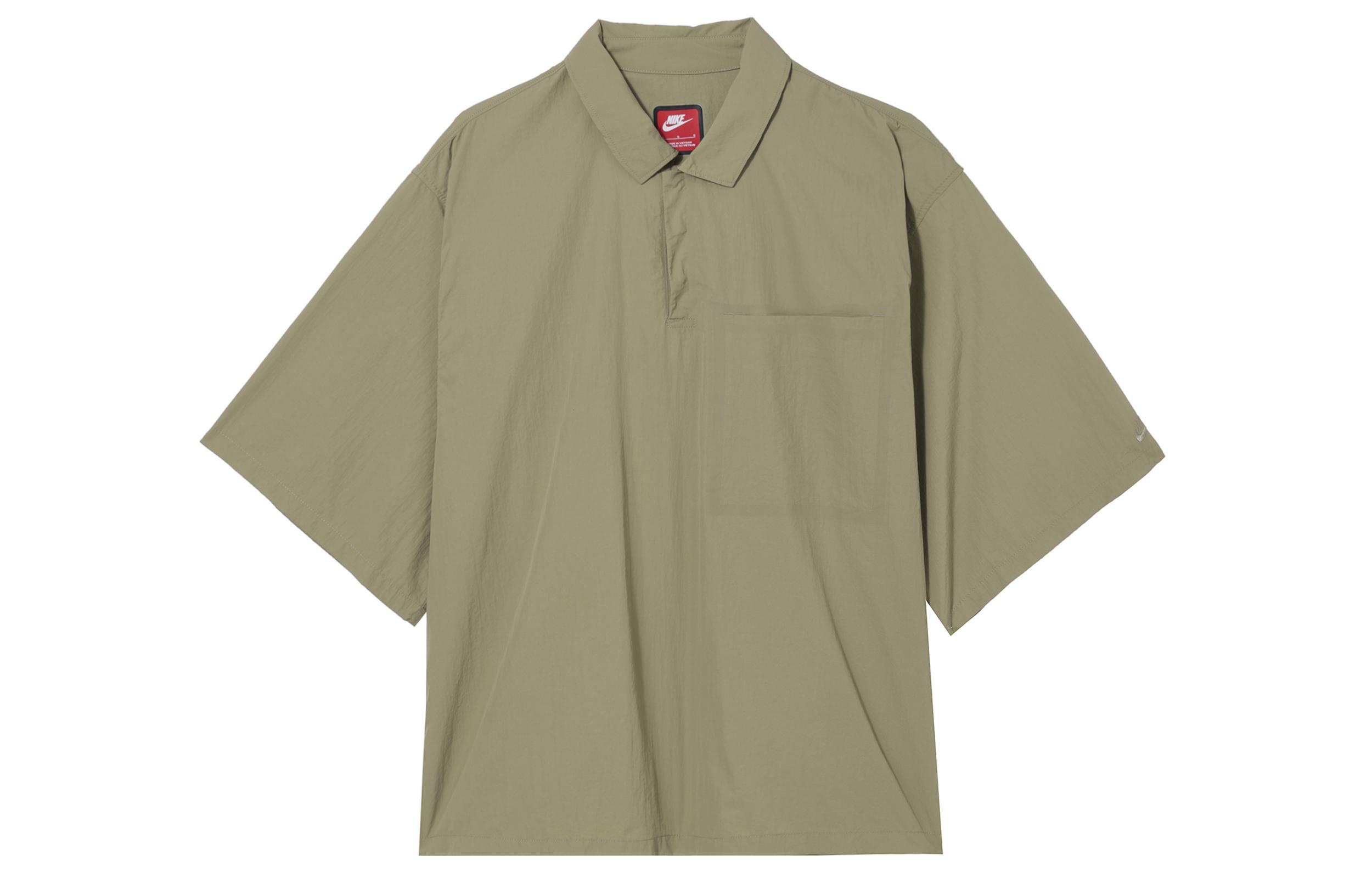Nike Polo Shirt Men s Olive Green FZ0705-276 M