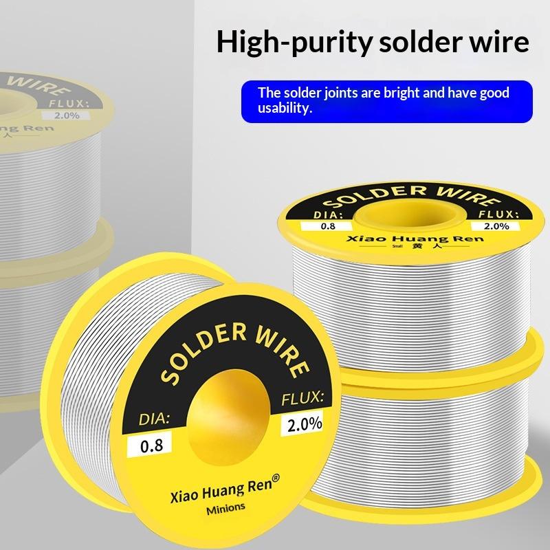 1Roll 50G Solder Wire Tin No-Clean Rosin Core 0.5-1.2Mm Welding Soldering Iron Reel Flux 2% Electronic Soldering Wire Roll