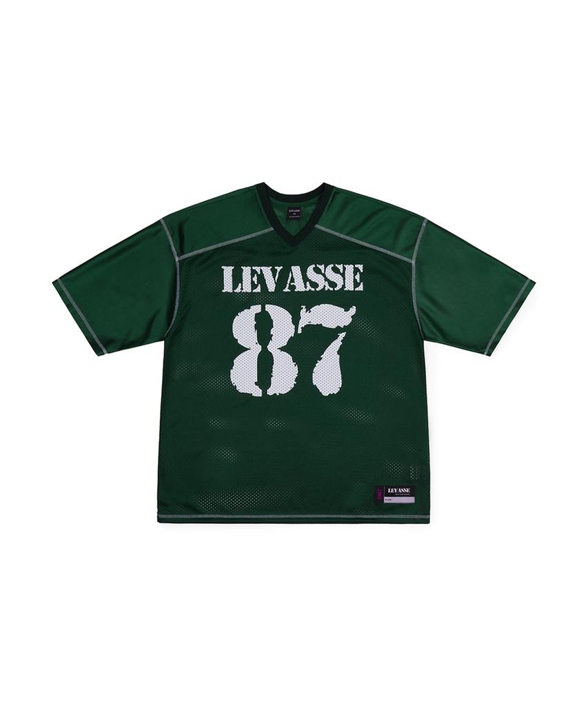 Leubase Mesh Rugby Shirt – Green