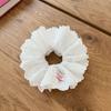 FANTASTIC PLANET Double Lace Scrunchie (WHITE)