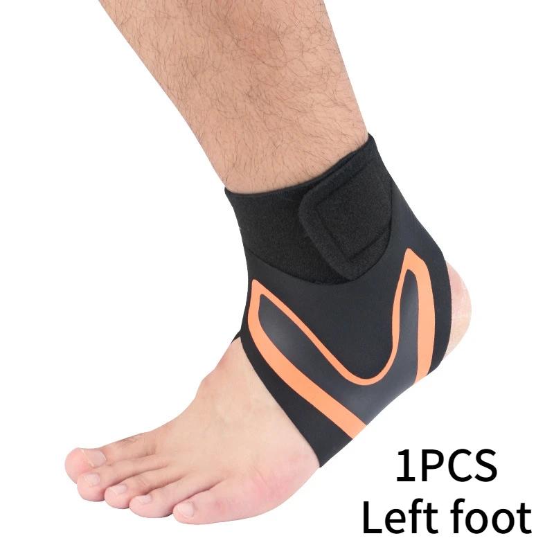1 PC Sport Ankle Stabilizer Brace Compression Ankle Support Tendon Pain Relief Strap Foot Sprain Injury Wraps Running Basketball