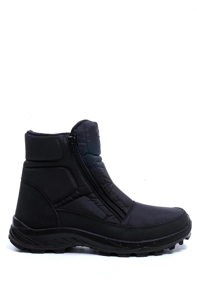 Men's Fashion Waterproof Flat Heeled Boots Bootie Mts Black Waterproof Snow Boots Shoes